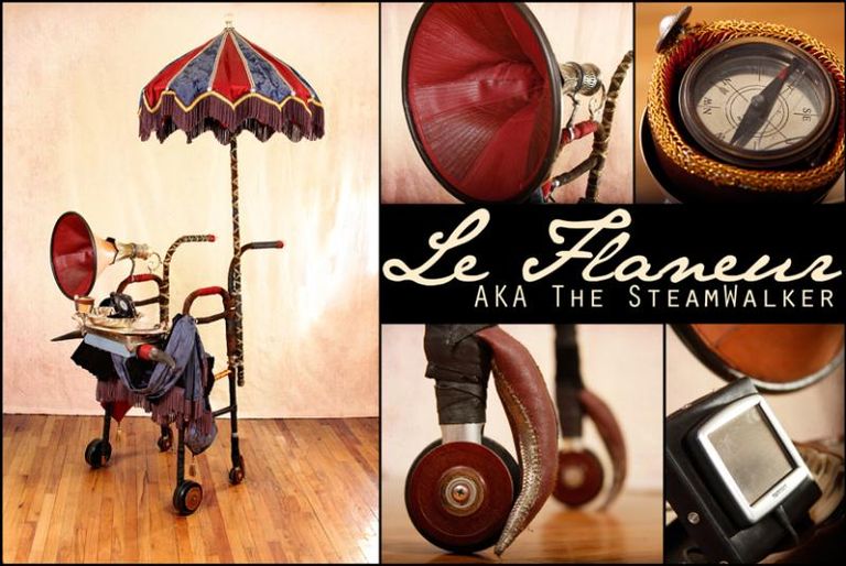 Le Flaneurals The Steam Walker