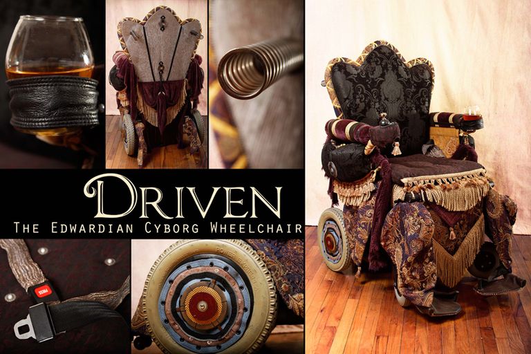 Driven, the Edwardian Cyborg Wheelchair