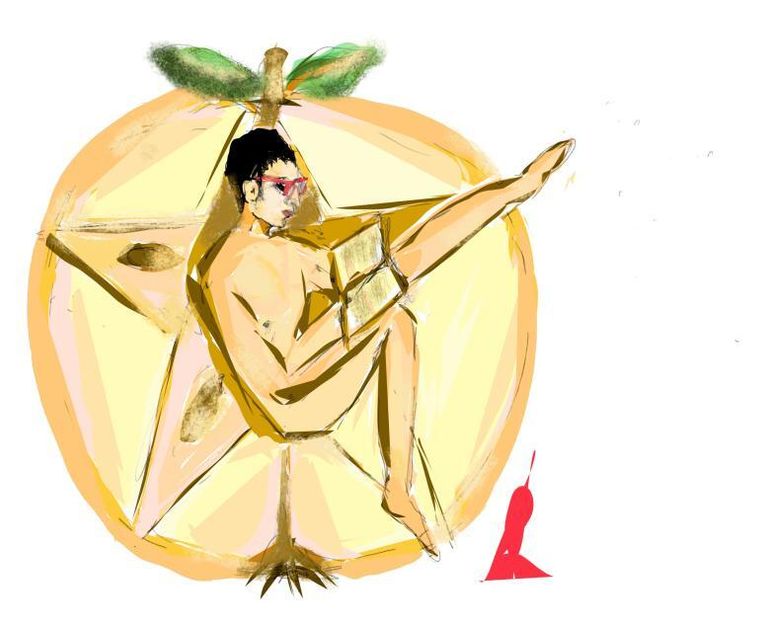 Golder apple of wisdom