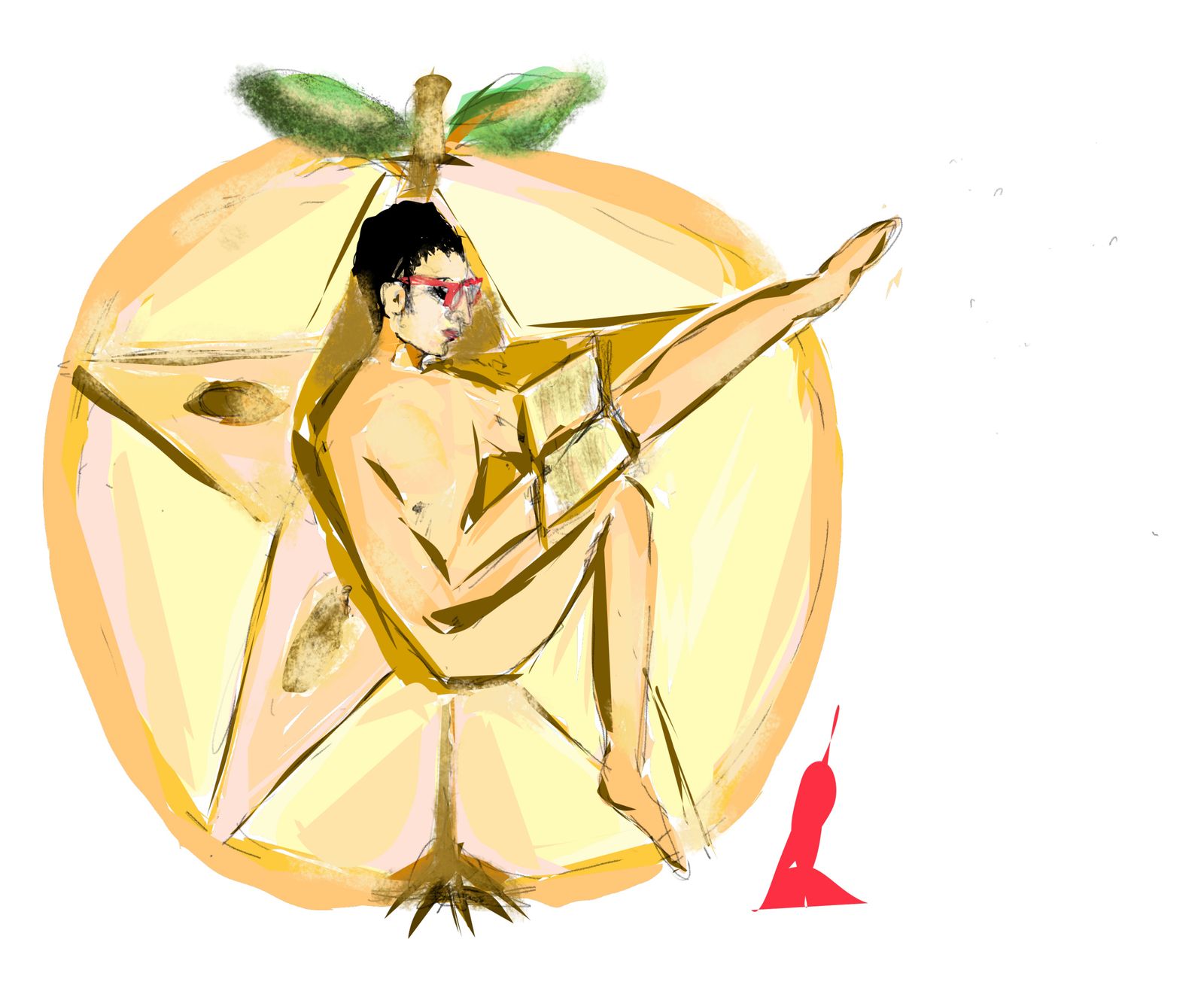 Golder apple of wisdom