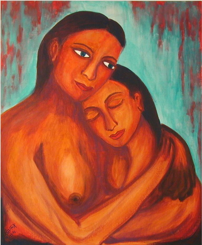 Karuna - Mother and Daughter in Compassion