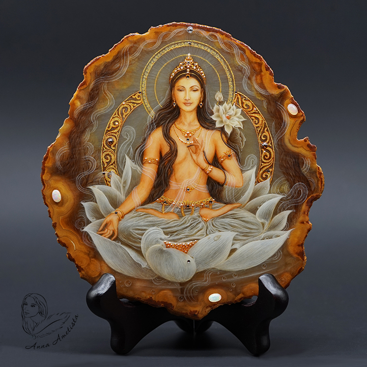 Interior panel "Goddess White Tara"