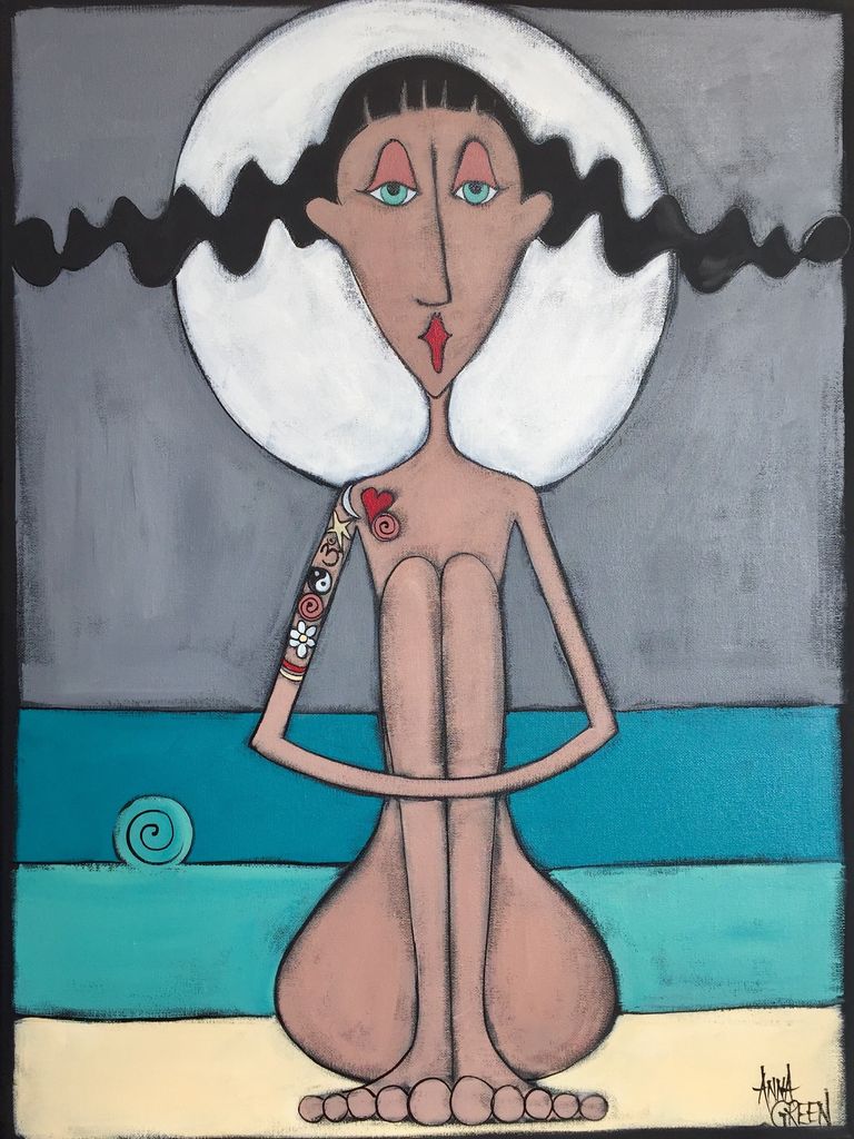 Girl with Tattoos