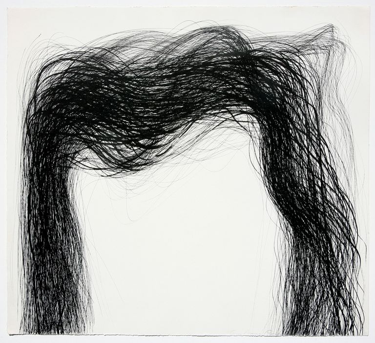 Crow Quill Pen Drawing, Transverse
