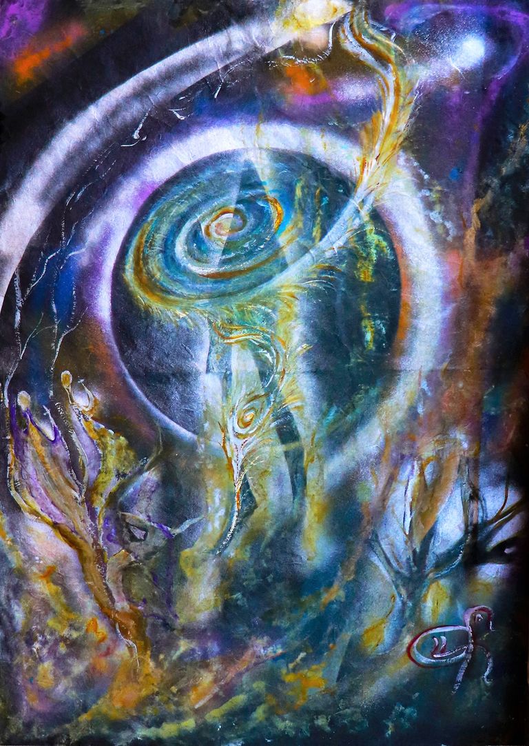1. Cosmic Churning