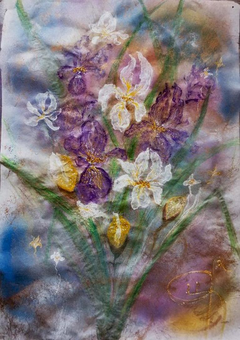 The dance of the Iris