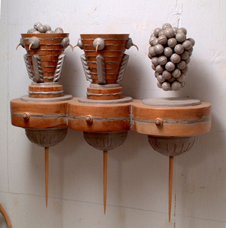 Three Vases, Full, Empty