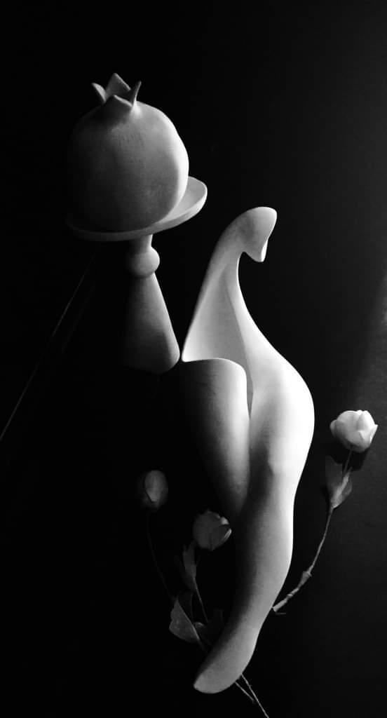 Lady with Pomegranate