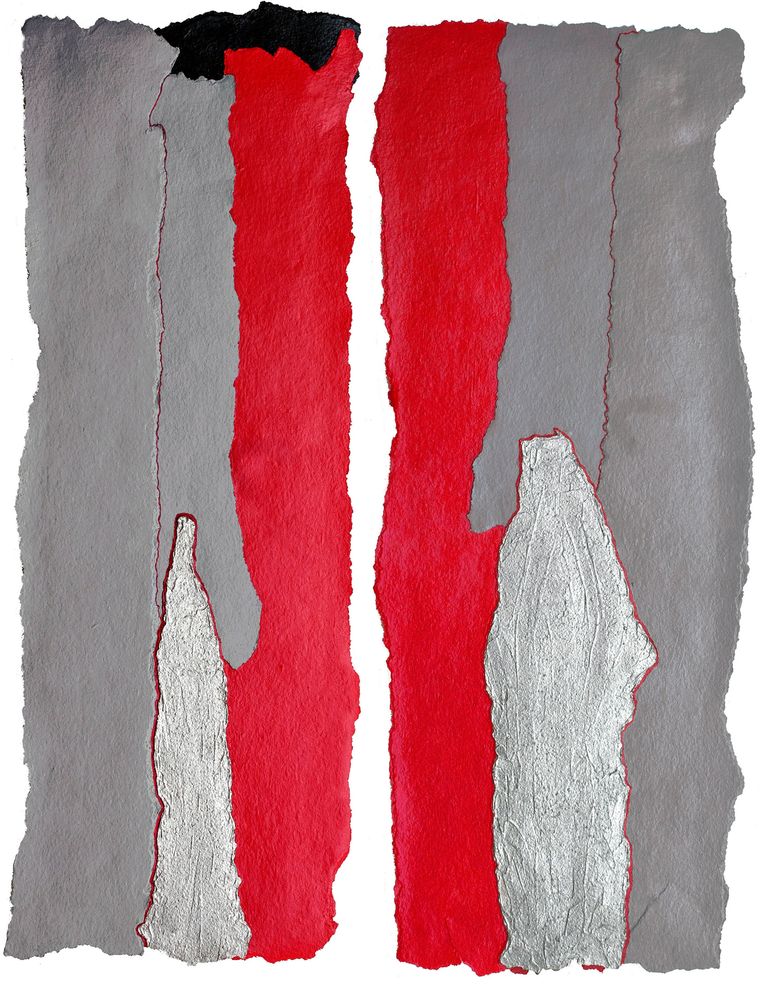 RED & GREY, Diptych