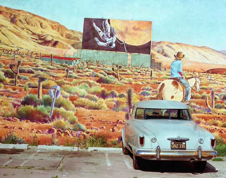 Car, Cowboy, and Astronaut