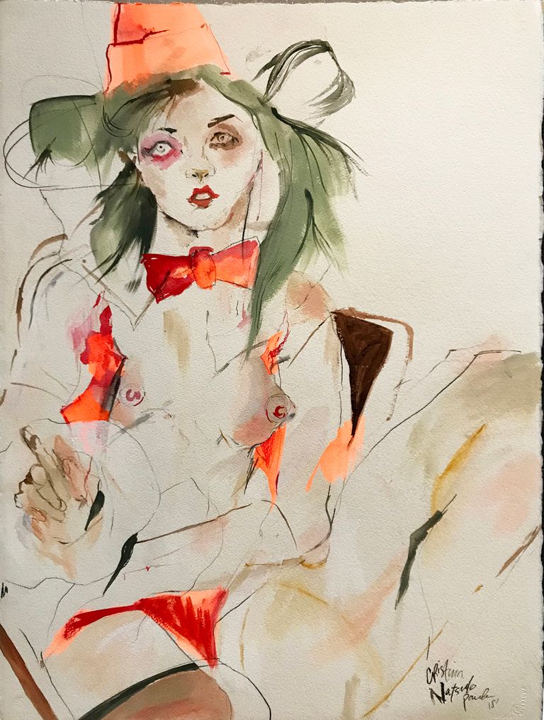 Frcking Capable, Drawing Study