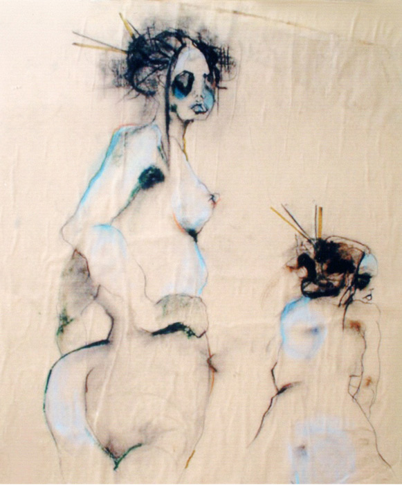 Two Geishas