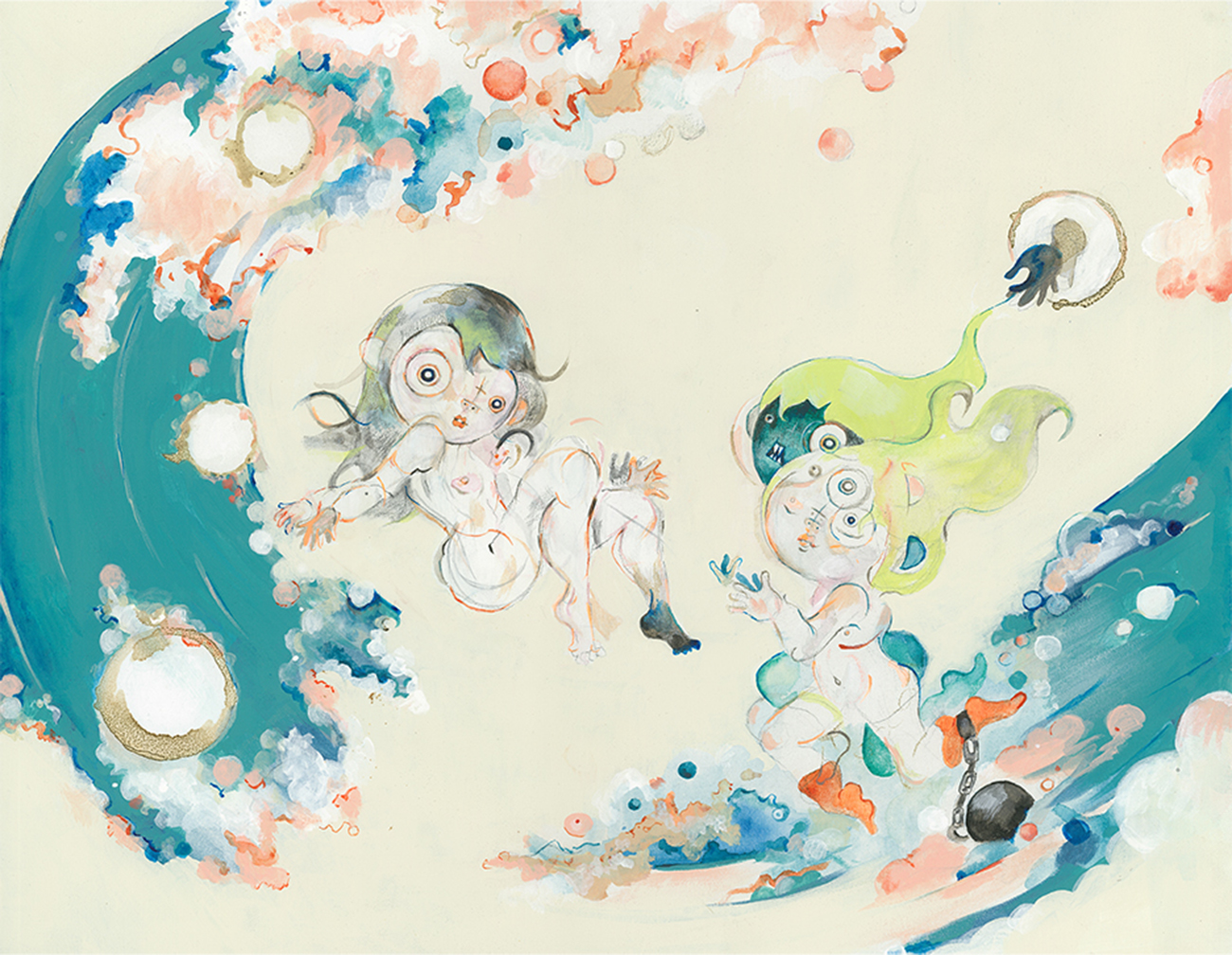 Undertow and float on