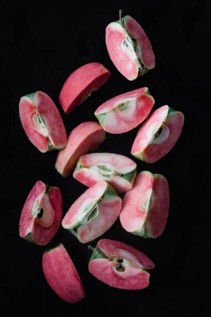 Pink apples