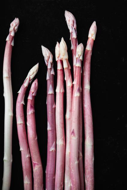 Pink asparagus