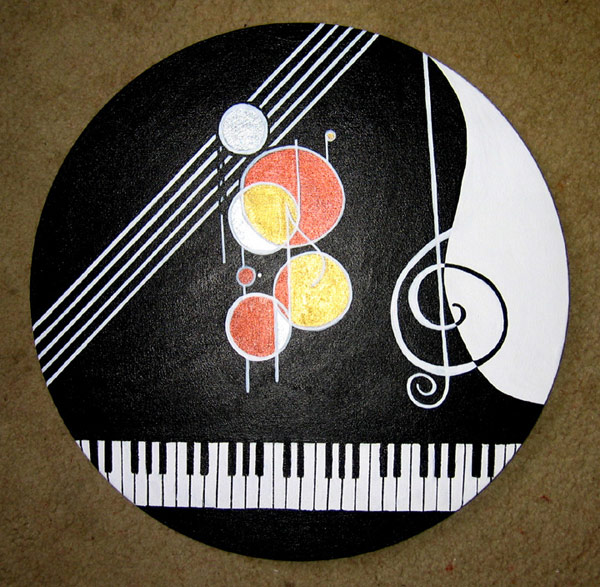 Pianoin Silhouettes Shadows