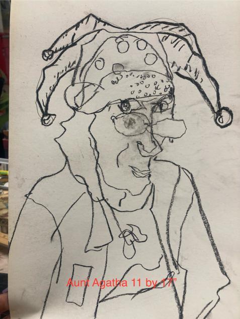 Aunt agatha 11 by 17