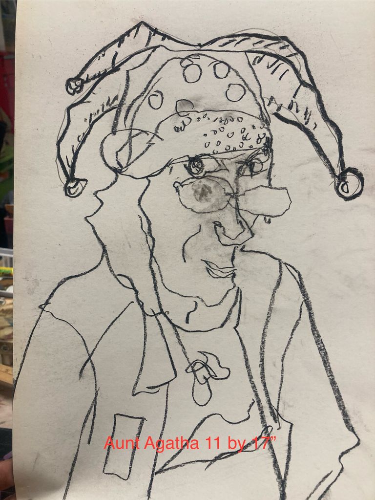 Aunt Agatha 11 by 17