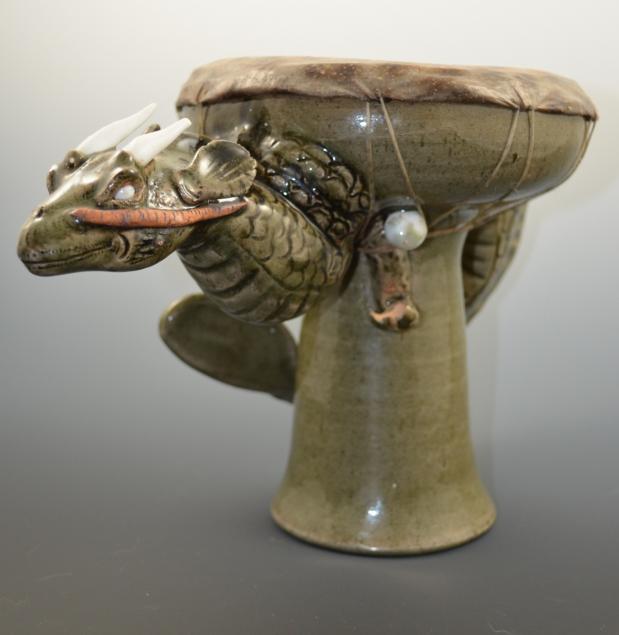 Water Dragon Dumbek Drum