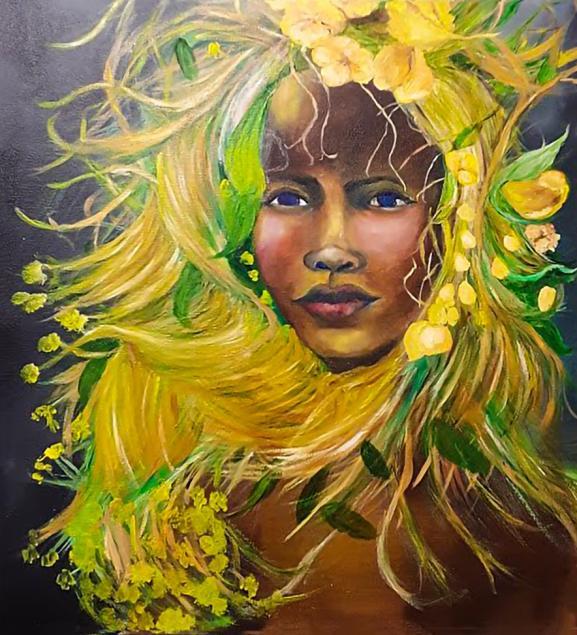 Sunflower girl