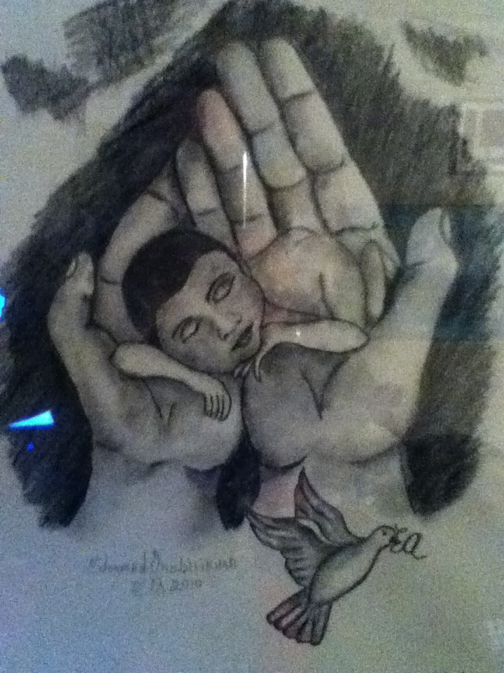 baby in hands