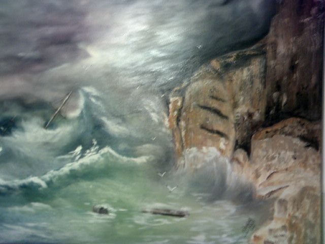 The Sea During a Storm