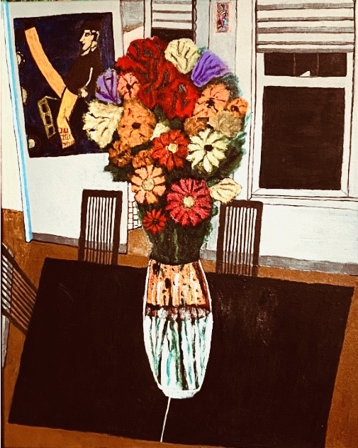 Autumn Bouquet or Imitating Malevich with Chagall, #37