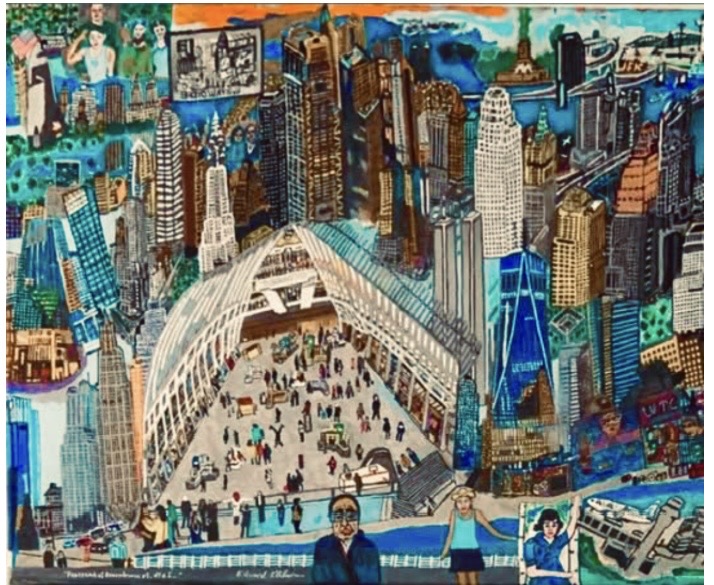 Panorama of Remembrance 2, New York in My Life, #17