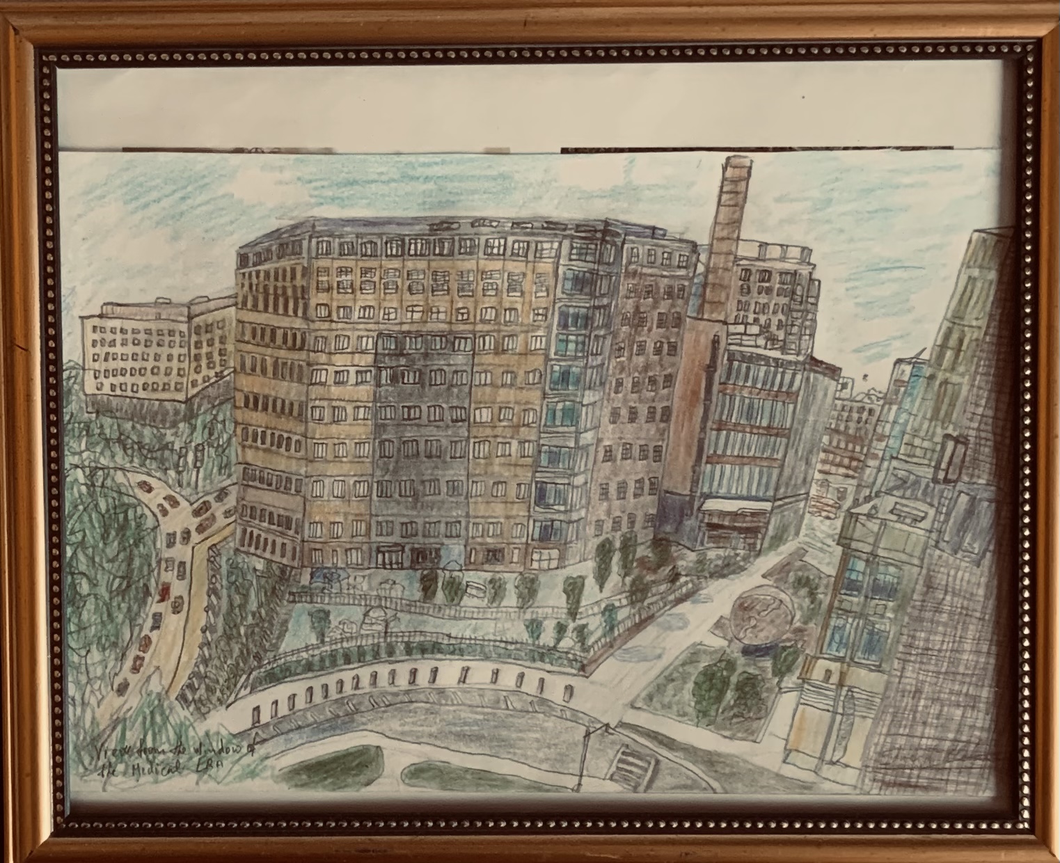 “View from My Window, Medical Area” #2
