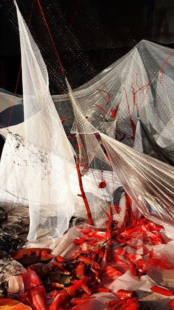 Installation shattered dreams