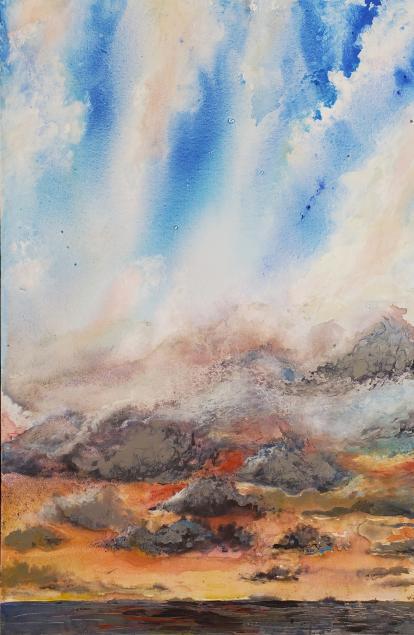 Skys tryptich middle panel