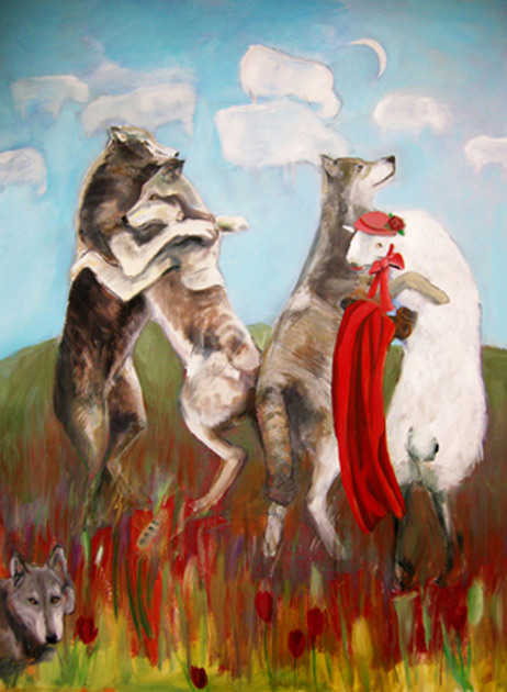Dancing with wolves