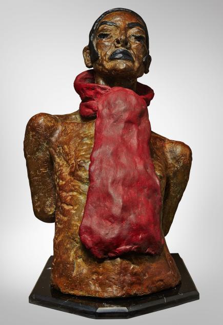 Red scarf
