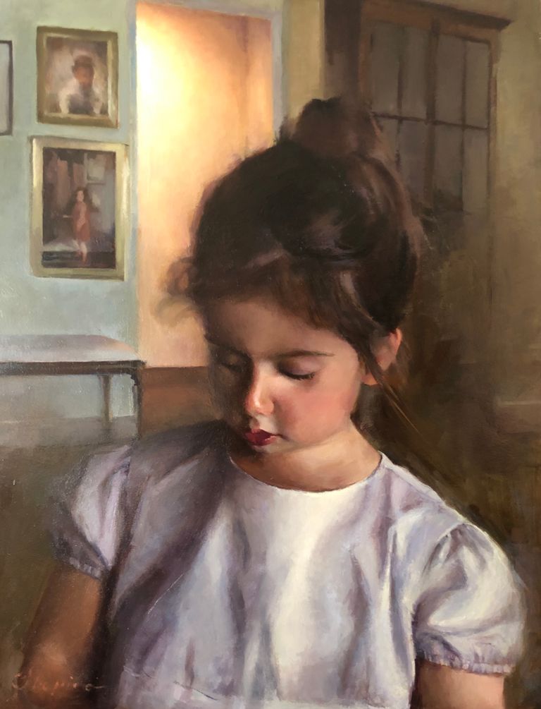 Pensive.