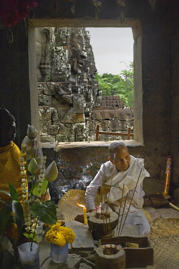 Cambodian Nun