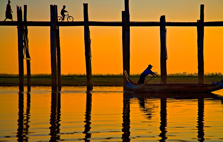 U-Bein Bridge - Burma