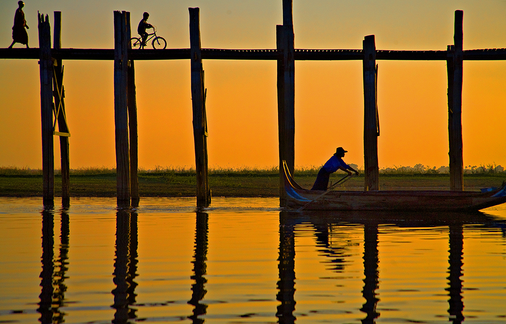 U-Bein Bridge - Burma
