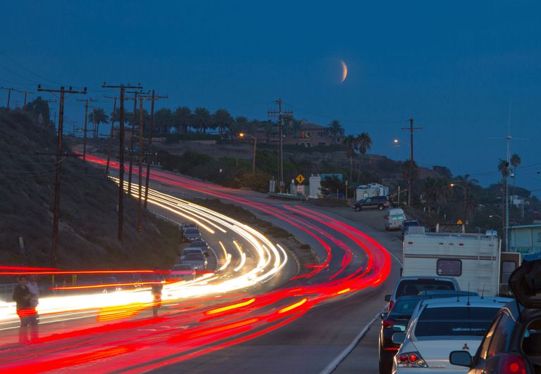 Lunar Eclipse at Cher's House in Malibu