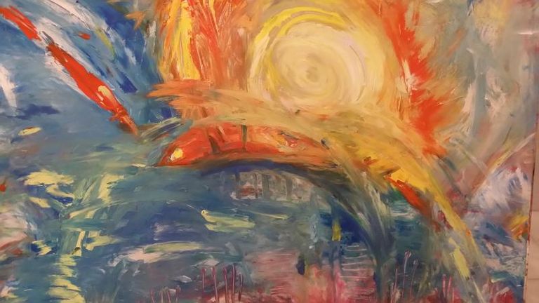 Kovshilovsky Galina Scoredbythe Sun Acrylic2015