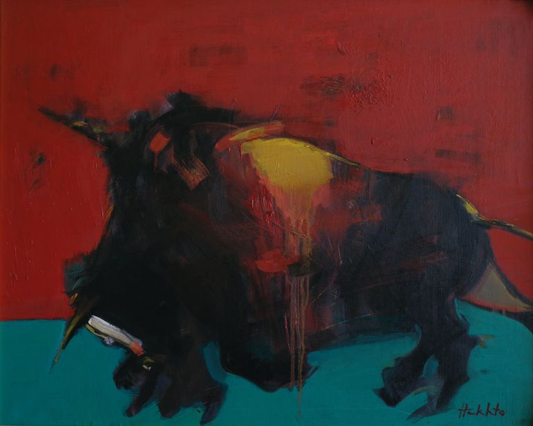 Tired bull
