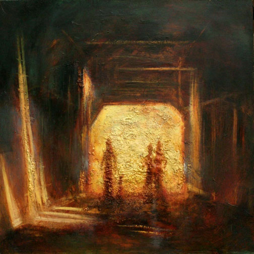 through the light
