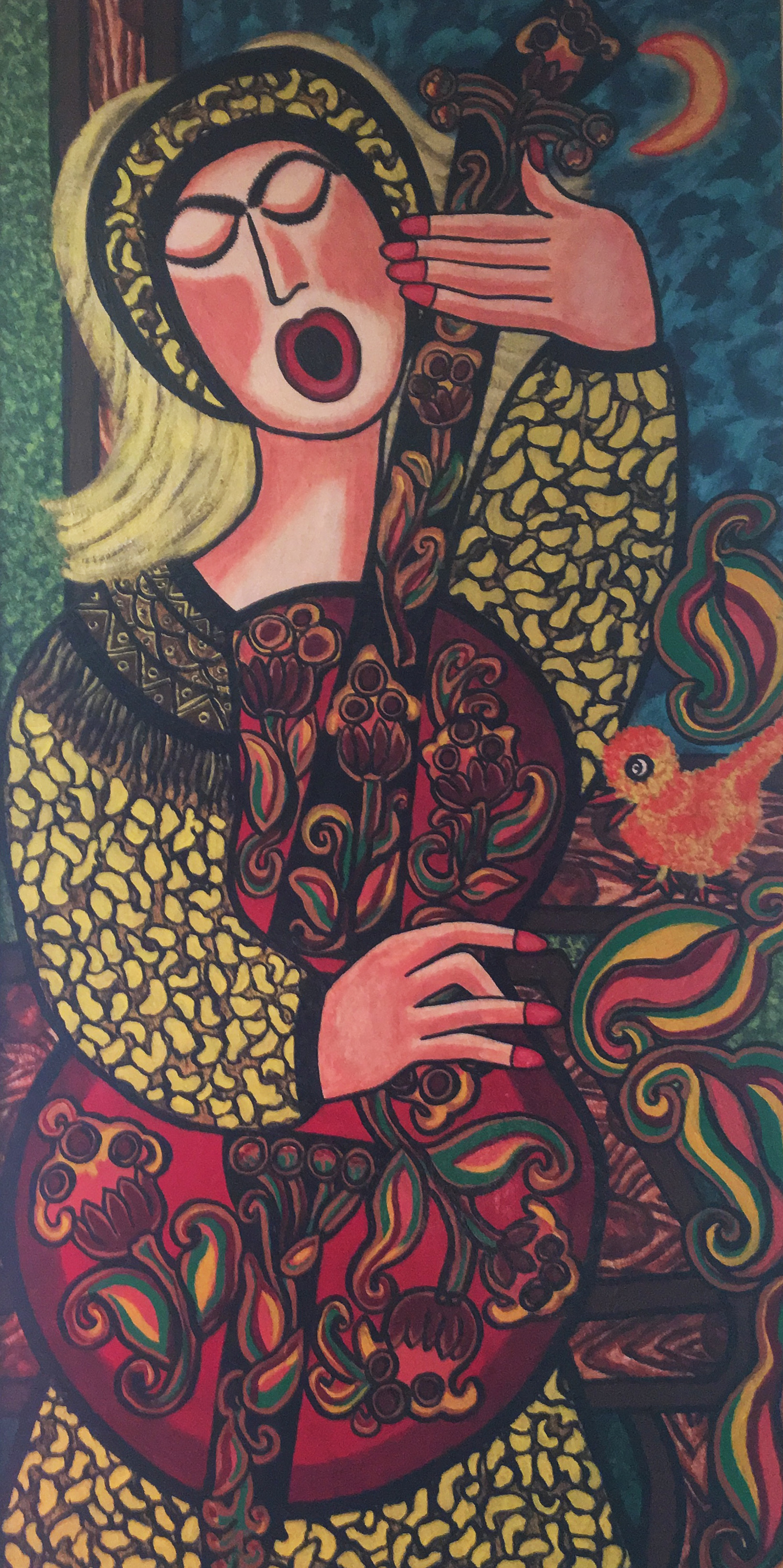 Woman with the Guitar