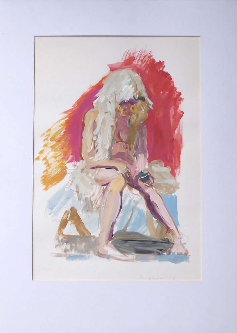 Model at break