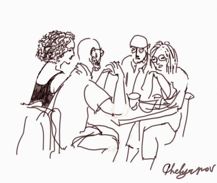 Cafe in santa monica