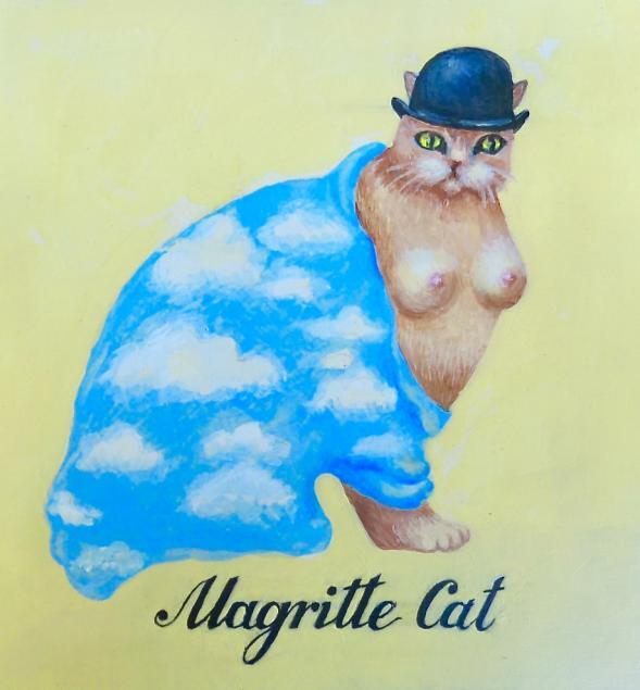 It is not magrittes cat