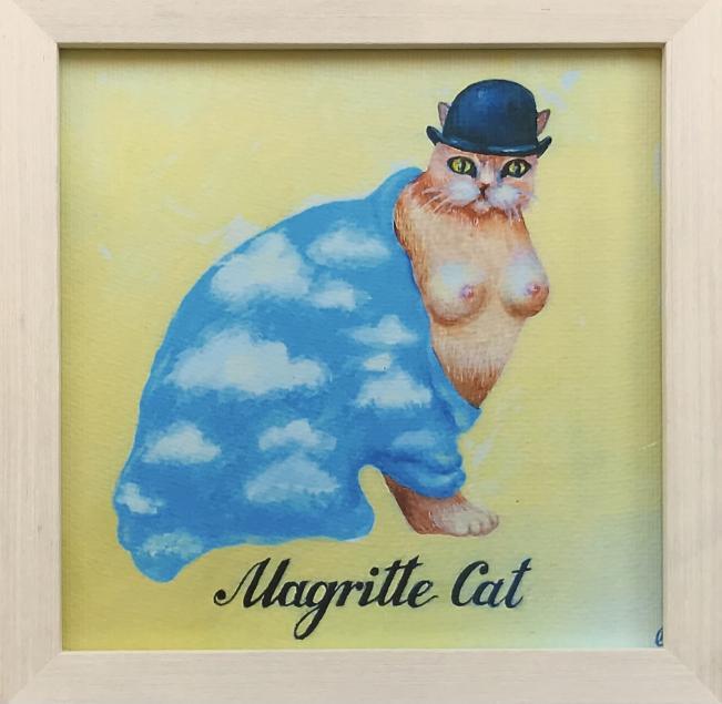 Magritte cat