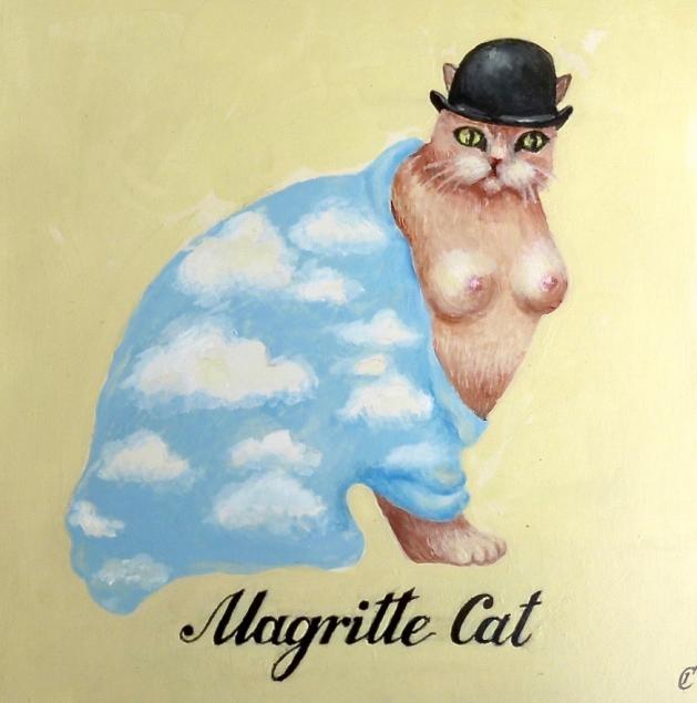 Magritte cat
