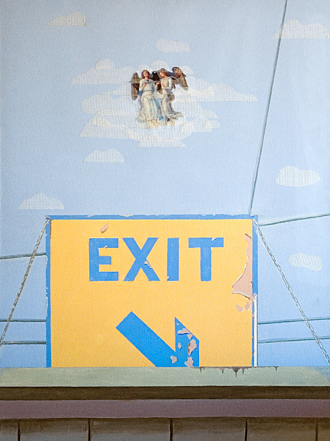 Exit from Washington Beach Parking Lot