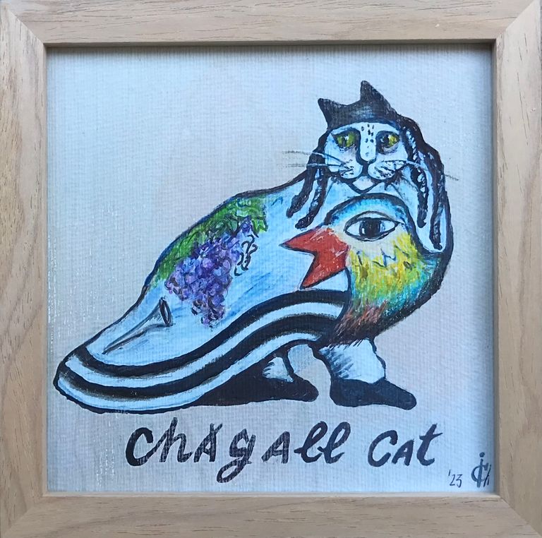 Chagall Cat