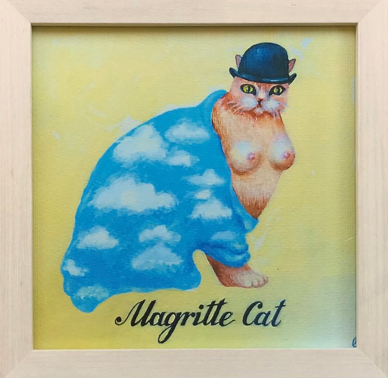 Magritte Cat
